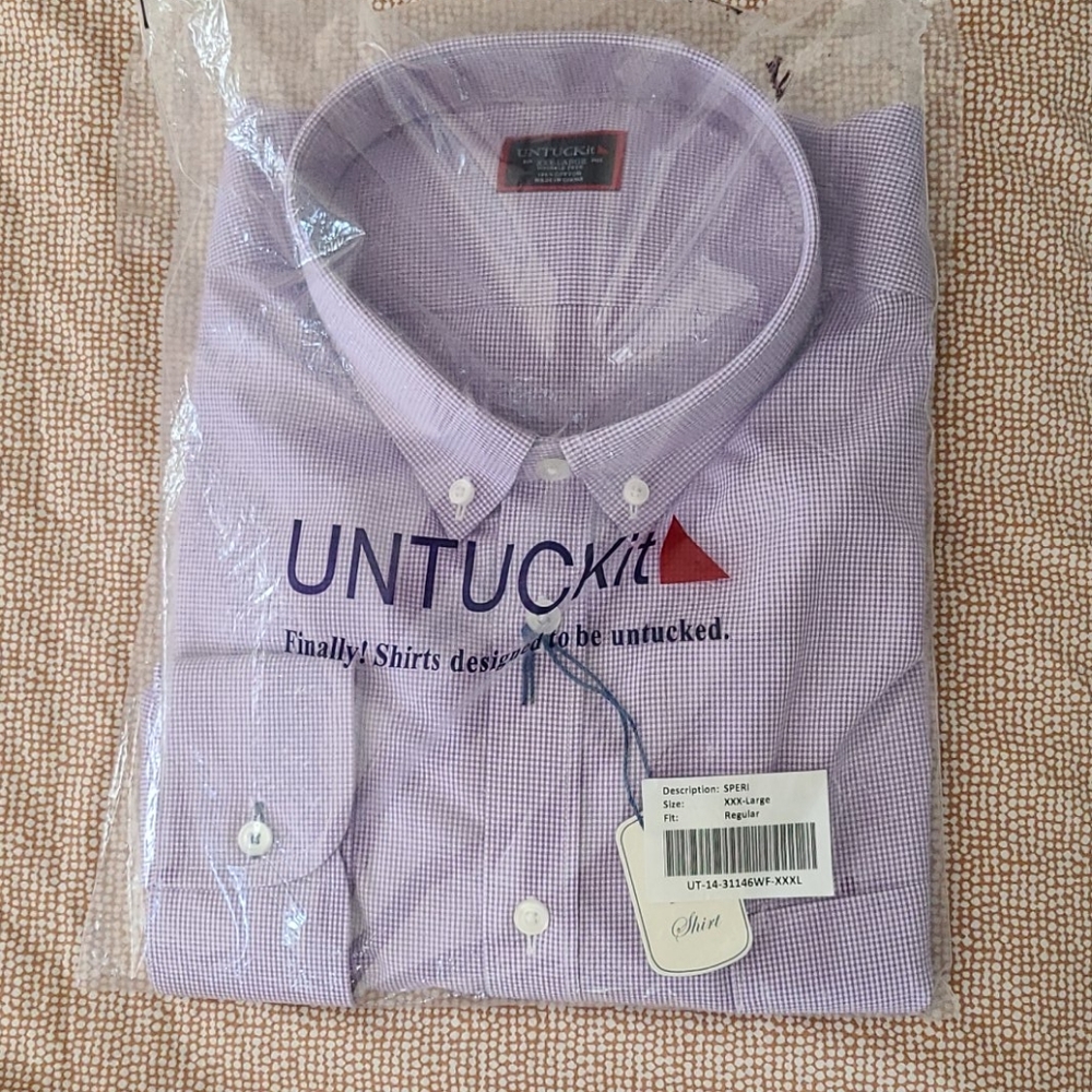 XXXL Untuckit Men's dress shirt